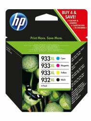 Hewlett Packard HP Nr. 932 X L/933 X L Inkjet Tintenpatrone Combo Multi Pack CMYK Ref) Pack 4 113913