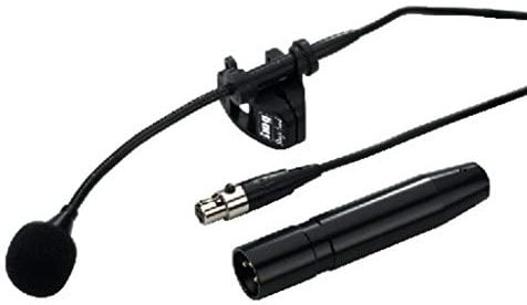 IMG STAGELINE ECM-310W Elektret-Mikrofon für Blasinstrumenten Tonabnahme schwarz