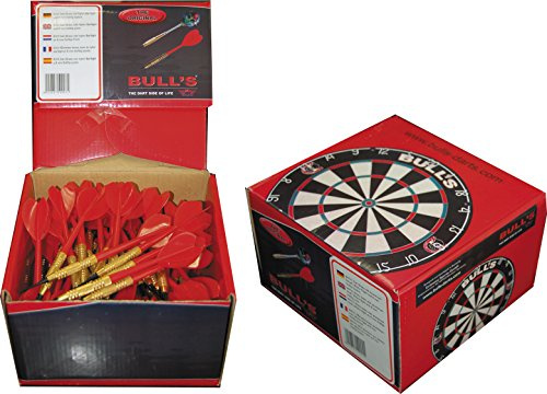 BULL'S Eco Soft 100er 6/8mm Dart, Mehrfarbig, 16g