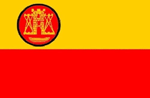 U24 Flagge Fahne Memel 1920-1939 90 x 150 cm