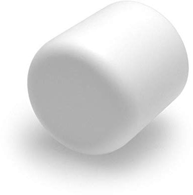 GLEITGUT 8 x Stuhlkappen 20 mm Rohrkappen Weiss Fußkappen Endkappen Für Rundrohre