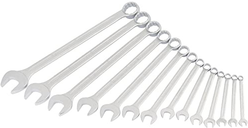 Draper 3107 S14M Elora Long Metric Combination Spanner Set, 8mm-32mm, 14 Pieces