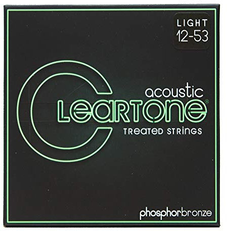 Cleartone CL7412 Saitensatz für Akustikgitarre, Grün