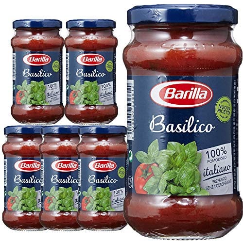 Barilla Pastasauce Basilico – Basilikum-Sauce 6er Pack (6x400g)