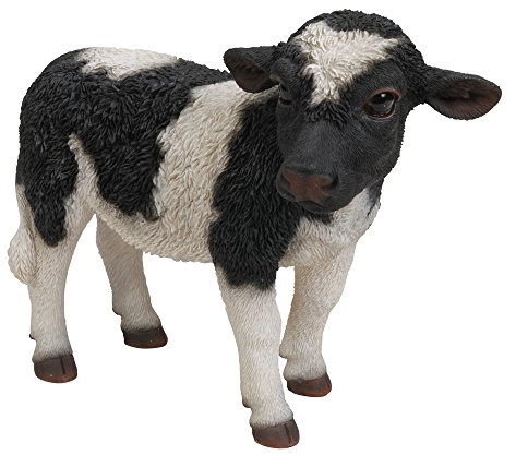HI-LINE Geschenk LTD stehend Kuh Statue, klein, schwarz/weiß
