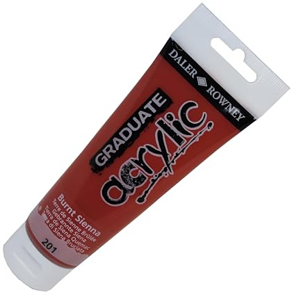 Graduate Acryl, 120 ml, BurNT Sienna