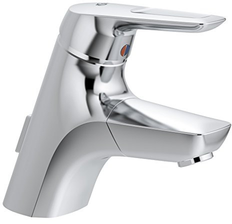 Ideal Standard A5654AA Ceramix Blue Waschtischarmatur Lift mit Zugknopf-Ablaufgarnitur