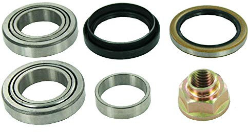 SKF Radlagersatz mit Wellendichtring VKBA 3901 Position Vorderachse Außendurchmesser 60 mm Höhe 111 mm Länge 111 mm Breite 84 mm - OE Qualität