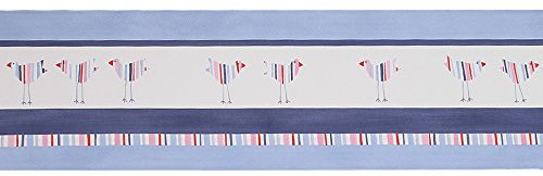 Bordüren Kids Zazoo Esta Retro Vögel