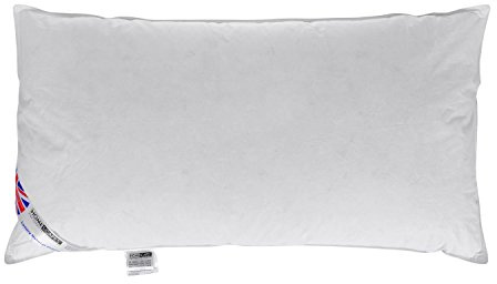 HOMESCAPES Duck Feather Down King Size 3 ft Pillow Bolster 19″ x 36″ Inch Luxury Hotel Quality with Soft/Medium Firmness RDS Certified