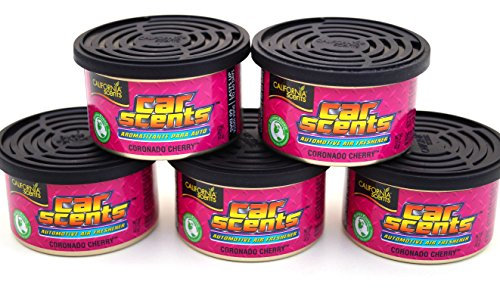 USA Kirsche Lufterfrischer Duftdose California Car Scents Duftbaum Cherry [5 Dosen]