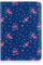 32nd Floreale Series - Custodia Folio in Pelle PU per Apple iPad Mini 1, 2 & 3, Case Realizzato in Pelle Sintetica con Supporto Integrato - Vintage Rosa Blu