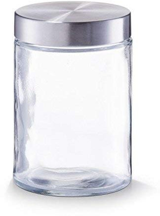 Zeller Vorratsglas, 1100 ml, Edelstahldeckel 19917