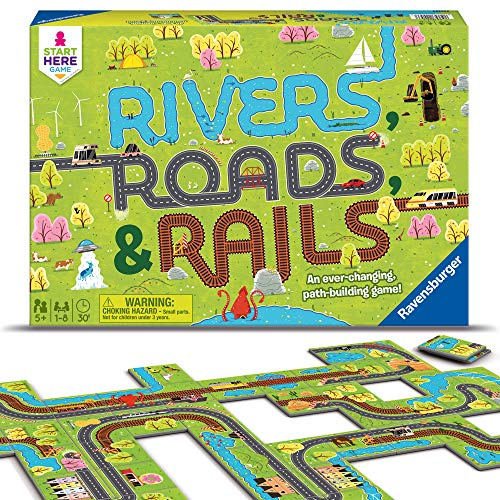 Ravensburger Rivers Roads & Rails Game