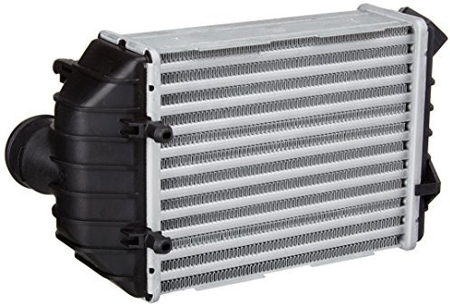NISSENS 96690 Ladeluftkühler LLK für VW PASSAT Variant (3B6) Turbo Intercooler Netzlänge 215 mm, Netzbreite 173 mm, Netztiefe 64 mm, ohne Schnellkupplung