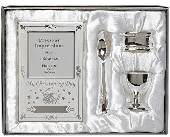 Ensemble de baptême 4 pièces plaqué argent