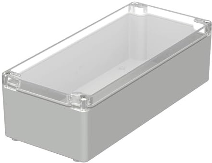 Bopla EUROMAS M 244 G 02244100 Industrie-Gehäuse 340 x 150 x 100 Polycarbonat Lichtgrau (RAL 7035) 1 St.
