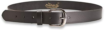 Hawkdale Leather Belt Men 1.25 Inch - Black, Brown Suit Trouser - Made In The UK # 804-400