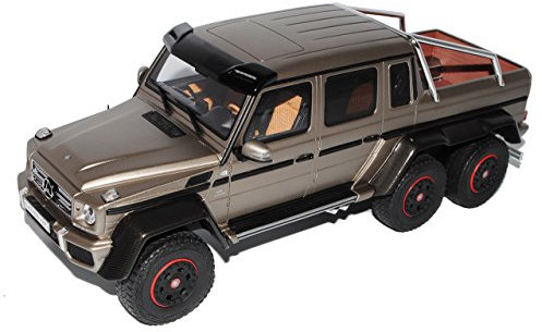 GT-Spirit Mercedes-Benz G-Klasse G63 AMG 6x6 Gold Beige ZM 068 1/18 Modell Auto mit individiuellem Wunschkennzeichen