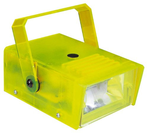 Mini Strobe Yellow Plastic, Yellow