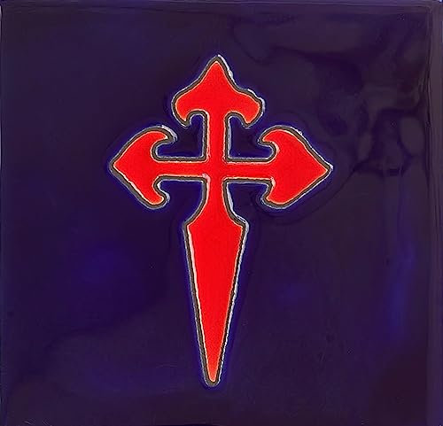 Piastrelle in ceramica croce dei pellegrini