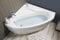 Baignoire d'angle Varia - 120 x 120, Sans tablier