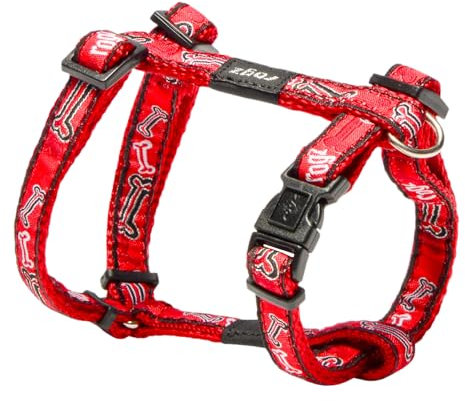 ROGZ SJ01-CC Fancy Dress Hundegeschirr/Jellybean, S, rot