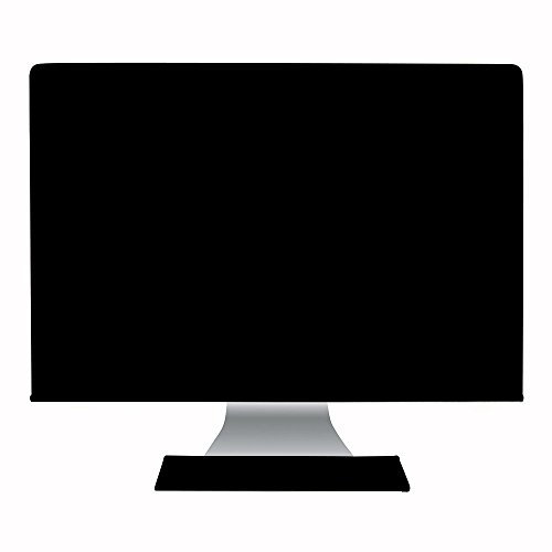 Hermitshell Dust and water Proof resistant Cover Case silky smooth antistatic with soft velvet lining Apple iMac Monitor and Wireless Keyboard for iMac 21.5 Color: Black