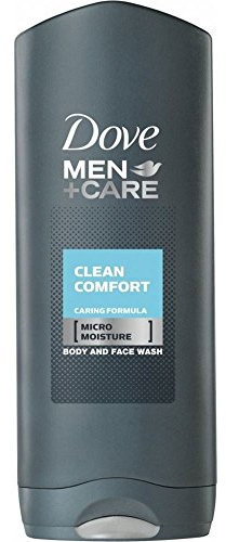6 x Dove Men+Care Clean Comfort Body & Face Wash 250ml by Dove