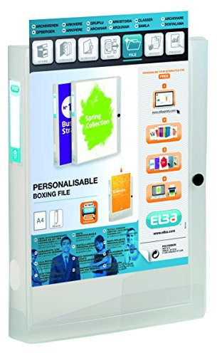Oxford Kunststoff-Sammelbox polyvision, , DIN A4, farblos transparent