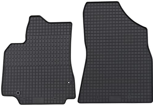 PETEX passgenaue Gummimatten schwarz 2-teilig
