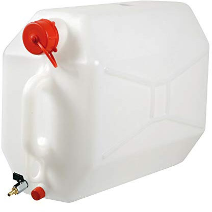 Lampa 66968 Tanica in polietilene con Rubinetto in Metallo - 25 L - Orizzontale