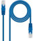 Nanocable 10.20.0401-BL - Cavo di Rete Ethernet RJ45 Cat. 6 UTP AWG24, Blu, 1 MTS