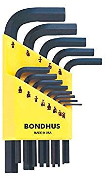 Bondhus 12237-12237 Jg13 Llaves Hx Pulgadas 0,05-3/8