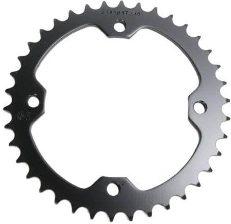 JT Sprockets JTR1857.38 38T Steel Rear Sprocket Natural, 38 Tooth