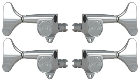 Grover 144C Mini Bass Tuning Machines Set - 2+2 - Chrome