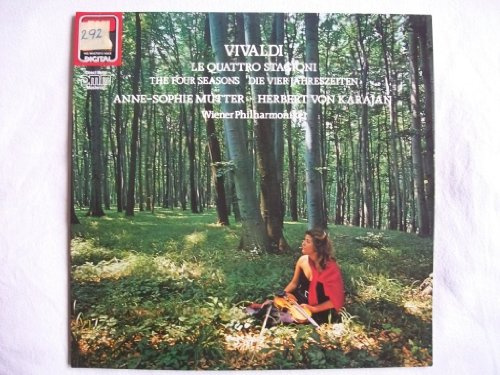 EL 270102 Vivaldi Four Seasons Anne-Sophie Mutter Vienna Philharmonic Karajan LP