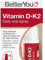 BetterYou Vitamin D3 K2 Oral Spray, Fast Acting Vitamin D 3000 IU + Vitamin K2 (MK7) Supplement, Supports Bones, Teeth, Immune System & Blood Clotting, 1-Month Supply, Natural Peppermint Flavour
