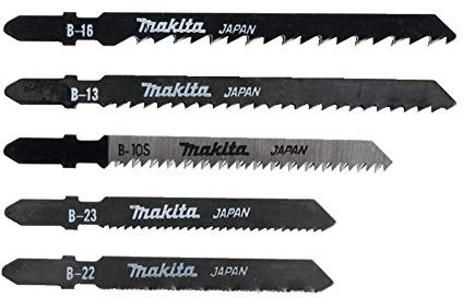 Makita Sägeblätter 5 Stück sortiert A-86898 für Astsäge, Holzkompatibel