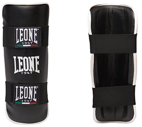 LEONE 1947, Espinilleras De Primera Calidad, Negro, M, PT143