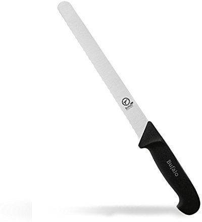 Bufalo Coltello Professionale per Pane Lama 33 cm