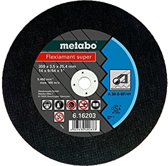 Metabo Flexiamant super 350 x 3,5 x 25,4 Stahl, 616203000