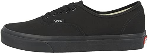 Vans Authentic, Unisex-Erwachsene Sneakers, Schwarz (Black/Black), 46 EU