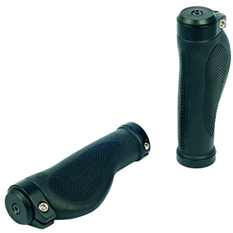 NC-17 Ergonom S-Pro Lock-On Griff UNISEX - Ergonomische Fahrrad Lenkergriffe für Mountainbike, Trekkingbike, Tourenbike und Citybike
