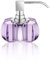 Decor Walther KR ssP KRISTALL Seifenspender, violett chrom transparent