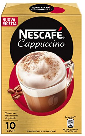 Nescafé Cappuccino Boîte de 10 Sticks 140 g