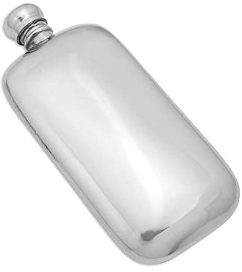 Flasque Rectangulaire en Etain 85mL