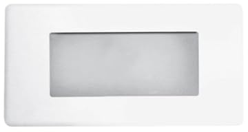 Elco Lighting Open Faceplate for ELST11W Step Lights - Wall Cover Plate & Versatile Light Fixture Cover for Ceiling, Recessed, and Stair Lighting