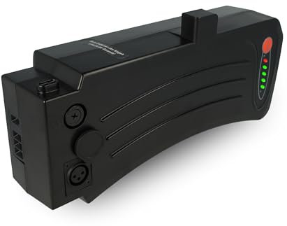 vhbw Batterie Compatible avec Prophete 52414 (2014), 52404 (2014) vélo électrique (8,8Ah, 24V, Li-ION) - Noir