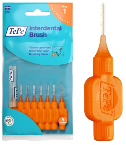 TePe Interdentalbürsten Original orange 0.45 mm, 8 Stück